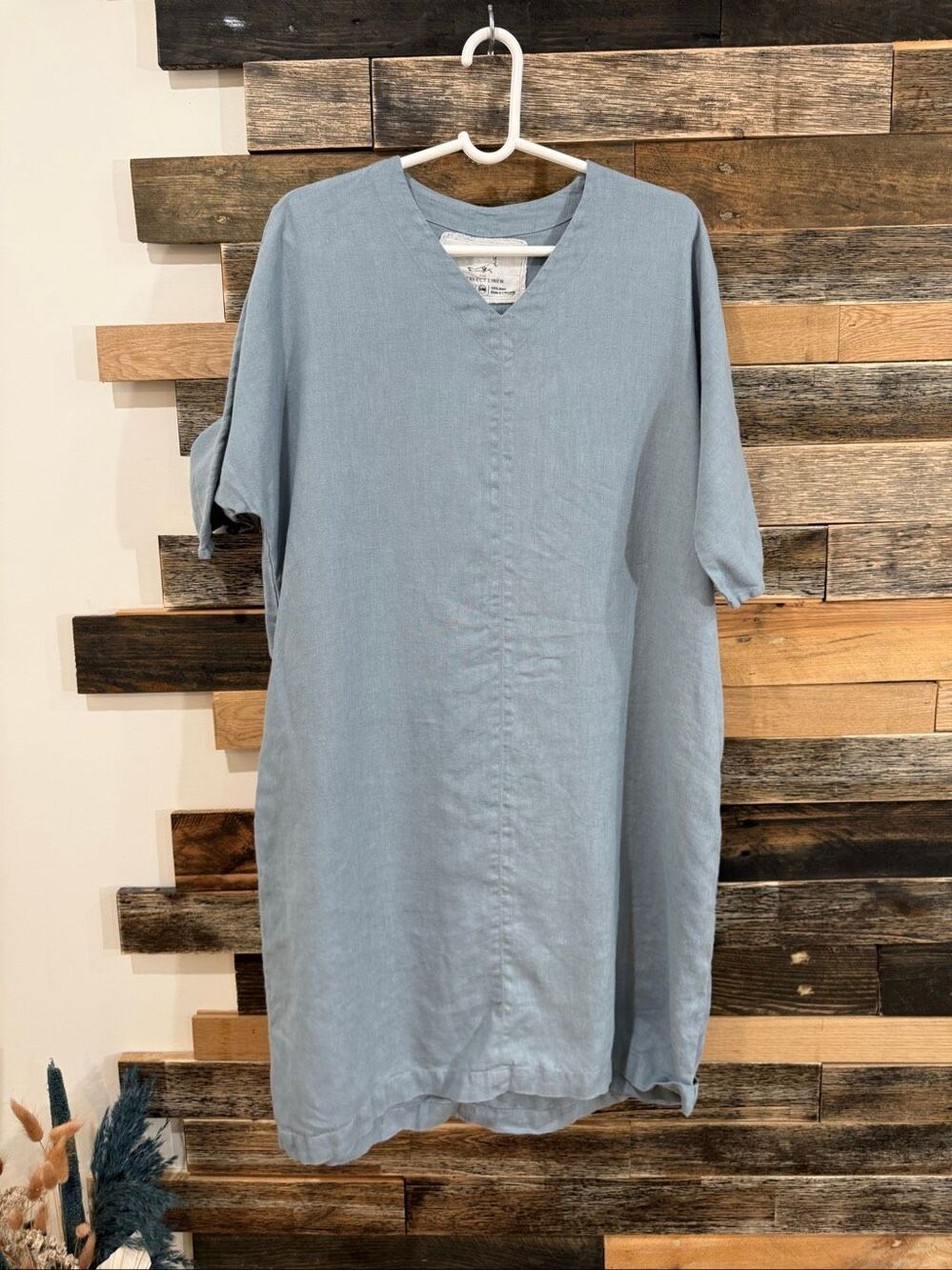 NotPerfectLinen boho lagenlook midi dress size Small/Medium
